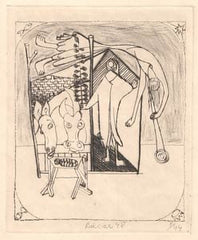 BALCAR; JIŘÍ. - 1948. Suchá jehla; 145x120; sign. a dat.