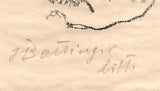 BOETTINGER; HUGO (1880 - 1934). - 150x160. Lito; sign. tužkou. Ruční papír se slepotiskovým razítkem Arthura Nováka.
