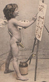 POHLEDNICE. - 39 pohlednic do r. 1918. Akty; erotika...