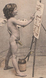 POHLEDNICE. - 39 pohlednic do r. 1918. Akty; erotika...