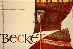 Svoboda - BECKET. - 1965. Režie: Paul Glenvile. Autor: JIŘÍ SVOBODA. 600x790
