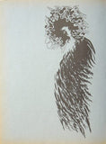 Toyen - FLAMAND; CHARLES: A UN OISEAU DE HOUILLE PERCHÉ SUR LA PLUS HAUTE BRANCHE DU FEU. - 1957. 5 celostr.  il. TOYEN. PRODÁNO / SOLD