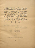 MODERNÍ REVUE. Sv. I. a II. - 1894-95. První ročník. PRODÁNO / SOLD