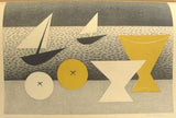 ZRZAVÝ - Zátiší s vázami; loděmi a jablky. Litografie; 180x250; sign. - 1941. DÍLO JANA ZRZAVÉHO 1906-1940. PRODÁNO/SOLD
