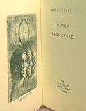 1990. Signovaný lept 71x50 JIŘÍ ANDERLE; 200 výtisků; ruční papír; kožená vazba. PRODÁNO / SOLD
