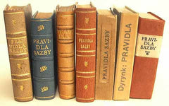 DYRYNK; KAREL: PRAVIDLA SAZBY. - 1908 - 1948; 7 svazků. /q/