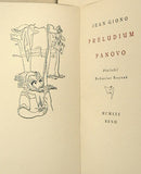 GIONO; JEAN: PRELUDIUM PANOVO. - 1930. Exemplář č. 42 z 50 na Zandersu s leptem FRANTIŠKA VIKA. PRODÁNO / SOLD