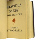 DYRYNK; KAREL: PRAVIDLA SAZBY TYPOGRAFICKÉ. - 1929. 5 vyd.