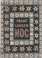 Čapek - LANGER; FRANTIŠEK: NOC. - 1925. Obálka a viněta na titulním listě JOSEF ČAPEK. /jc/