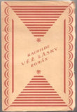 1920. Typografie VLADIMÍR KOTVA.  REZERVACE