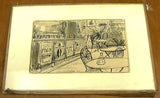 LHOTÁK; KAMIL. - Kresba tuší; kvaš. 118x197. Sign. a dat. 1956.