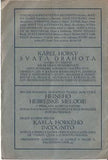 HORKÝ; KAREL: KRAMÁŘOVA SONATA. - 1911. Knihovna Člunu sv. 3. PRODÁNO