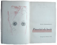 Toyen - TIMMERMANS; FELIX: PROSŤÁČEK BOŽÍ. 1933.