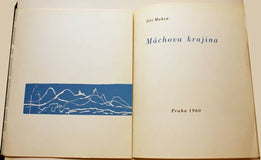 MAHEN; JIŘÍ: MÁCHOVA KRAJINA. - 1960.