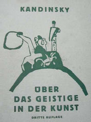 KANDINSKY; WASSILY: ÜBER DAS GEISTIGE IN DER KUNST. - R. Piper & Co.; 1912. 10 původních dřevořezů v textu. PRODÁNO / SOLD