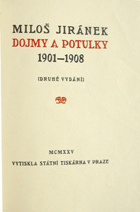 1925. Písmo VOJTĚCH PREISSIG; úprava KAREL DYRYNK.