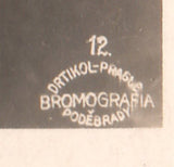 DRTIKOL; FRANTIŠEK.  (1883 - 1961). - T. G. MASARYK. - Portrét T. G. Masaryka. Bromografie 136x86. /osobnosti/