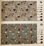 Architektura - KAMENINOVÉ DLAŽDICE. - 1936. Vzorník fy 'Keramika'.