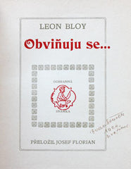 BLOY; LEON: OBVIŇUJU SE... - 1910. Stará Říše. /sr/