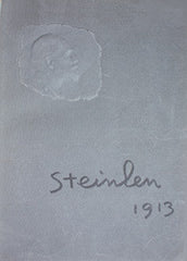 STEINLEN; THÉOPHILE-ALEXANDRE. CRAUZAT; E. DE: L'OEUVRE GRAVÉ ET LITHOGRAPHIÉ DE STEINLEN. - 1913. 10 originálních grafických příloh.
