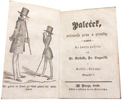 PALEČEK; MILOWNJK ŽERTU A PRAWDY - 1842-44. Swazeček IV.; V.; VI. 3 il. ve frontispisech.