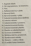 PEŠÁNEK; ZDENĚK: KINETISMUS. - 1941. Kinetika ve výtvarnictví - barevná hudba.