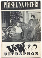 Voskovec a Werich -  kAUFMAN / HARDT: PŘIŠEL NA VEČEŘI. - 1947. Divadelní program. /w/