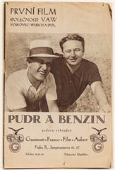 VOSKOVEC A WERICH. PUDR A BENZÍN. - 1931. Vyšlo jako součást programu revue Golem. /w/