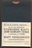 RADNICE - HOŘOVICE. / BĚLOHLAV, JOS.: PODROBNÉ MAPY ZEMÍ KORUNY ČESKÉ - 1912.