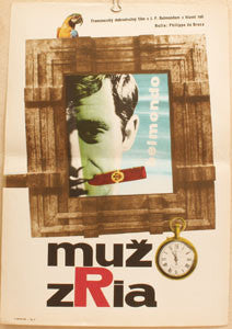 1966. Autor plakátu: JOSEF DUCHOŇ. 400x290. Režie: Philippe de Broca. /60/