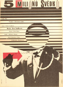 1965. Autor plakátu: FRANTIŠEK ZÁLEŠÁK. 400x290. Režie: Eva Sadková.