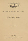 MÁCHA; KAREL HYNEK: MÁJ. - 1881. 2. ilustrované vyd. /Mácha/