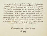 Sima - JOUVE; PIERRE; JEAN: LA SYMPHONIE A DIEU. - 1930. Barevný lept (sign. v desce) JOSEF ŠÍMA.