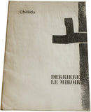 Chillida - DERRIERE LE MIROIR. No. 183. - 1970. 3 orig. litografie 380x560 EDUARDO CHILLIDA. REZERVACE