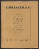 2. KURS V ZÁŘÍ 1922.