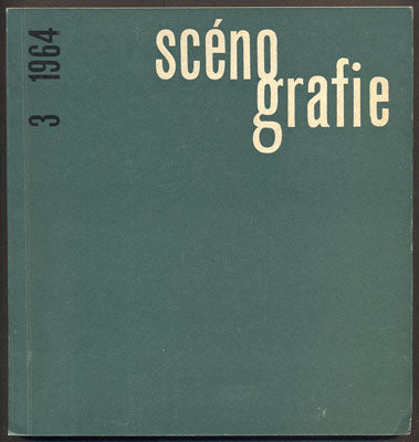 SCÉNOGRAFIE č. 3. -1964.