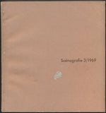 SCÉNOGRAFIE č. 3. - MODNÍ DOPLŇKY, PŘEHLED VÝVOJE. - 1969.