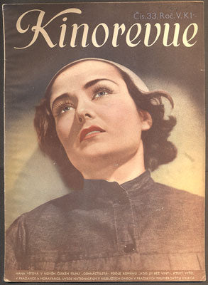 Hana Vítová - KINOREVUE. - 1939.
