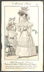 Modes de Paris, ručně kolorovaná rytina, no. 561 - 1.pol. 19. st.