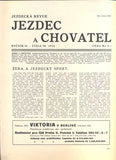 JEZDEC A CHOVATEL - JEZDECKÁ REVUE. - Roč. II., č. 30, 1934.