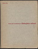 COURBERIVE, JEAN DE: OBHAJOBA MLČENÍ. - 1936. Kurs sv. 36.