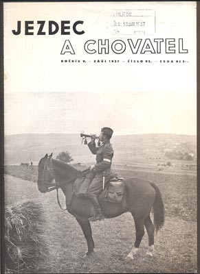 JEZDEC A CHOVATEL. - Roč. V., č. 93, 1937.