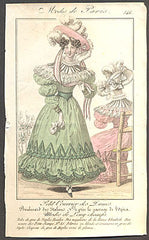 Modes de Paris, ručně kolorovaná rytina, no. 546 - 1.pol. 19. st.