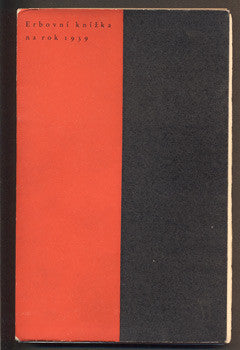 ERBOVNÍ KNÍŽKA NA ROK 1939.