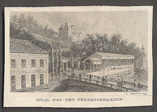 Karlovy Vary / Mühl - Neu - und Theresienbrunn - cca 1850.
