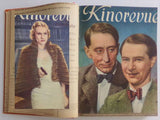 KINOREVUE. - IV. Ročník. 1937 - 1938. Ilustrovaný filmový týdeník.