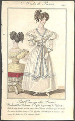 Modes de Paris, ručně kolorovaná rytina, no. 545 - 1.pol. 19. st.