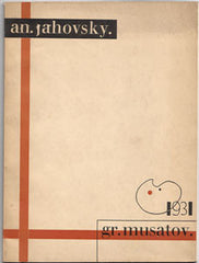 JAHOVSKY; ANATOLE: GRIGORIJ MUSATOV. - 1931. Anti - surrealismus.