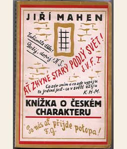 1924; obálka JOSEF ČAPEK. /jc/