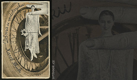 1926. Fotomontážní  obálka ŠTYRSKÝ a TOYEN. Original wrappers designed by STYRSKY and TOYEN. /q/